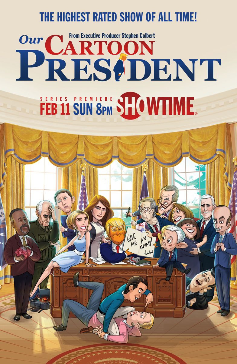 Наш мультяшный президент смотреть онлайн мультсериал 1 сезон